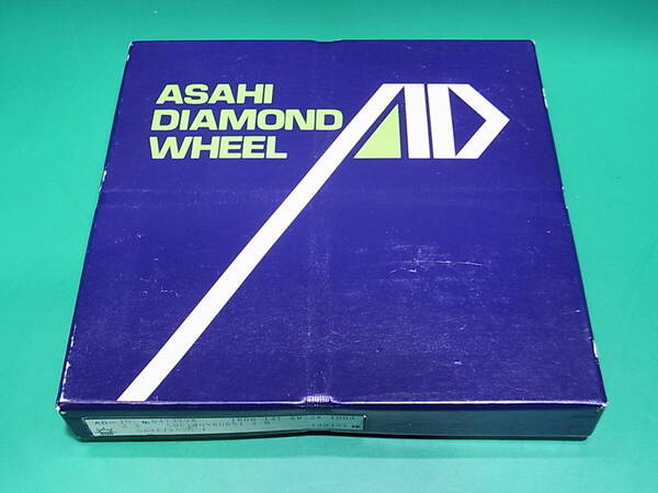 ■■【即決】ASAHI DIAMOND WHEEL 180 AD-10-DB 180D-14T-8W-2X-100J 10E-15.88H 未使用の保管品! (業務用ダイヤモンドホイール)