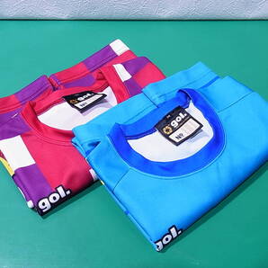 ■■【即決】gol 半袖 Tシャツ 2枚セット サイズ:M 練習用にいかがですか プラクティスシャツ 1枚は未使用!