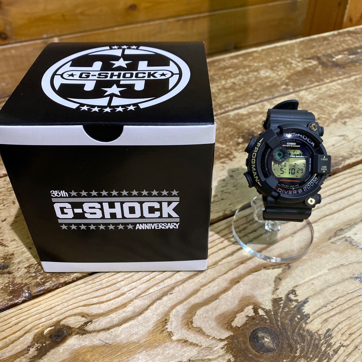 Yahoo!オークション -「g-shock 35周年 フロッグマン」の落札 Yahoo!オークション -「g-shock 35周年 フロッグマン」の落札