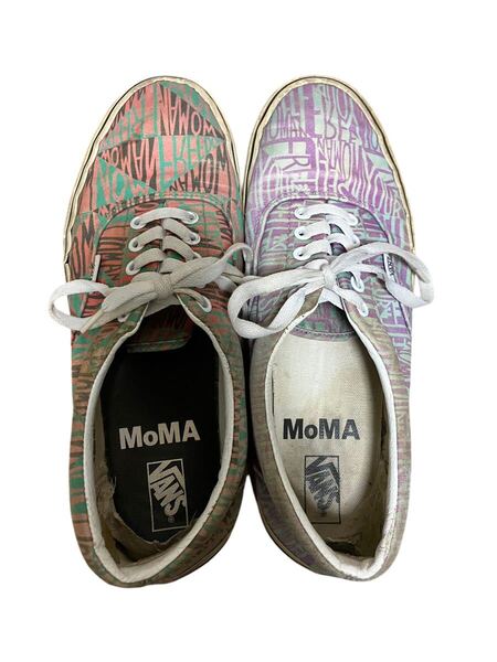 VANS バンズ ローカットスニーカー28.5cm マルチカラー 左右非対称 721278 MOMA