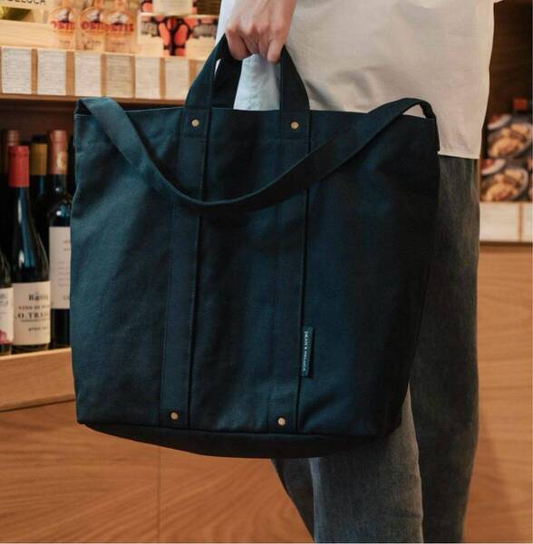DEAN & DELUCA コットントートバッグ L ブラック