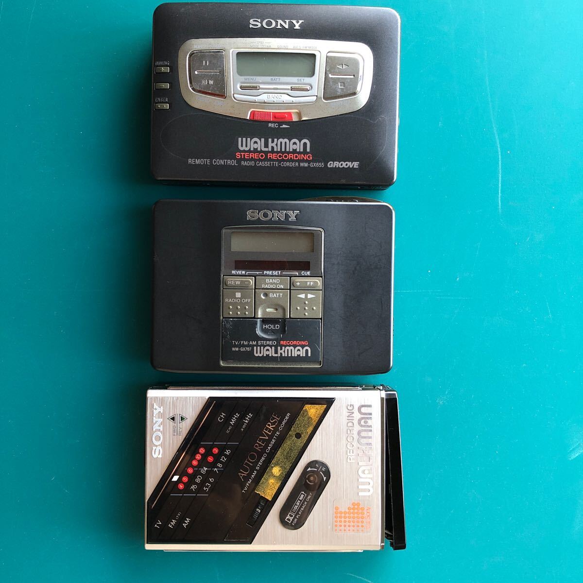 Sony Walkman WM-GX655 gray, near mint, fully restored