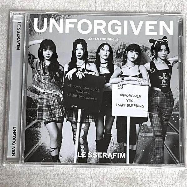 LE SSERAFIM UNFORGIVEN JAPAN 2ND SINGLE UNIVERSAL MUSIC STORE限定版 ⑨-3 POCN-5102 アンフォーギヴン ルセラフィム