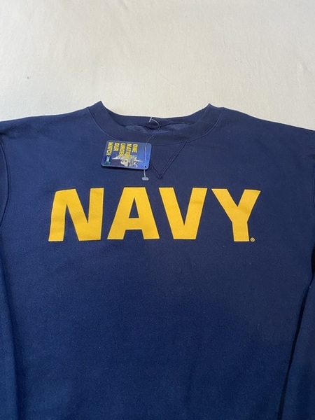 XL 即決、新品未使用、US NAVY トレーニングクルー 裏起毛 PX 米軍 横須賀より GIM,RUN,