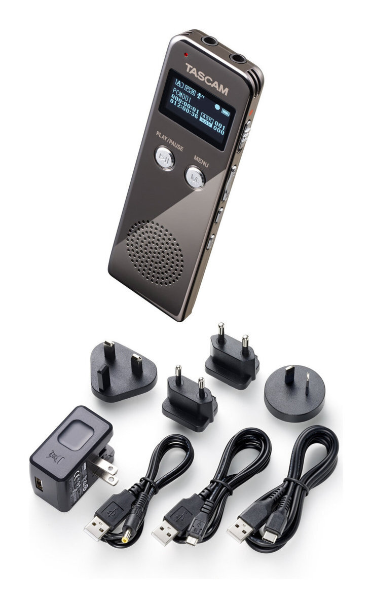 即決◆新品◆送料無料TASCAM VR-03-BR/純正アダプター/PS-P520U付 ワイドFMチューナー搭載 ボイスレコーダー