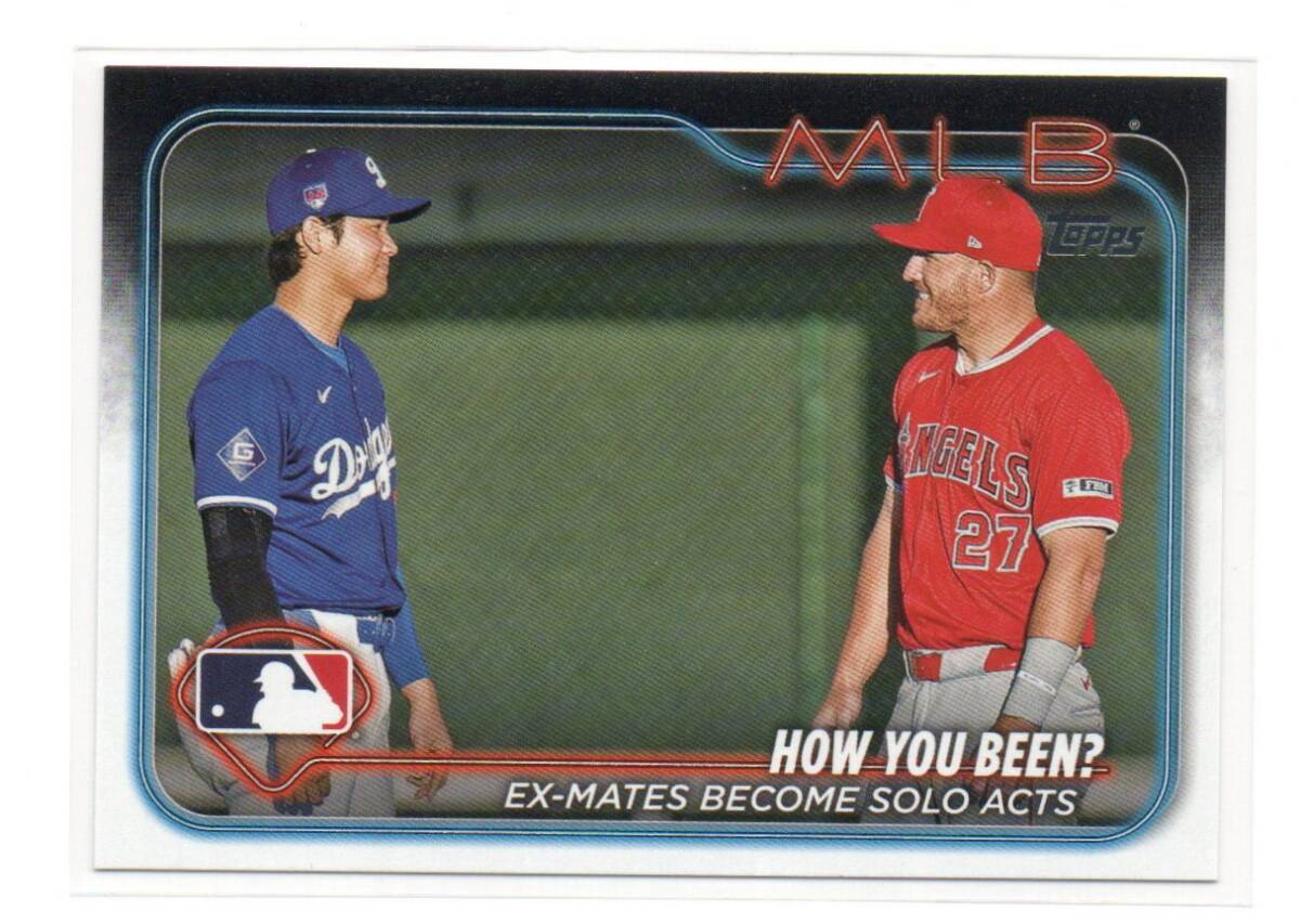 ☆希少レア☆ 大谷翔平 マイクトラウト 2023 TOPPS TRIBUTE