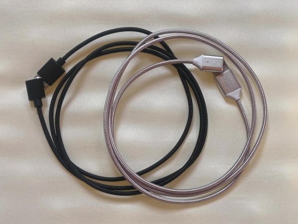 USBケ-ブル Type-A tp Micro-Bマグネット 3A充電 中古品