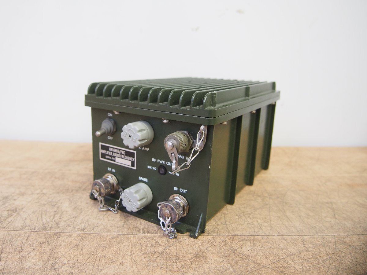動作未確認 RADIO SET PRC-1099 軍用無線機 ジャンク □23695