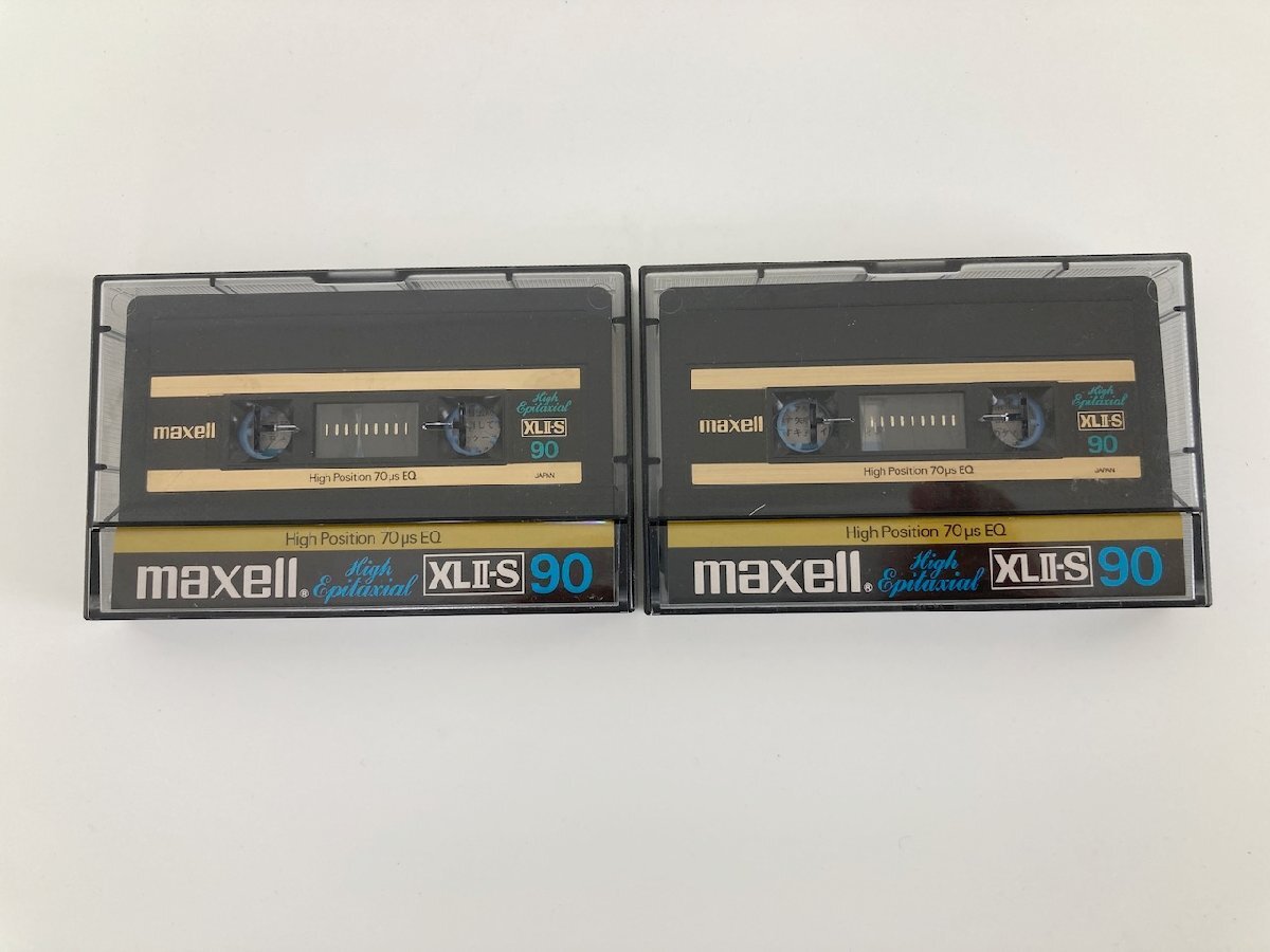 maxell XL2 90 カセットテープ 新品未使用 三本セット Yahoo!オークション -「maxell xl2」の落札相場・落札価格