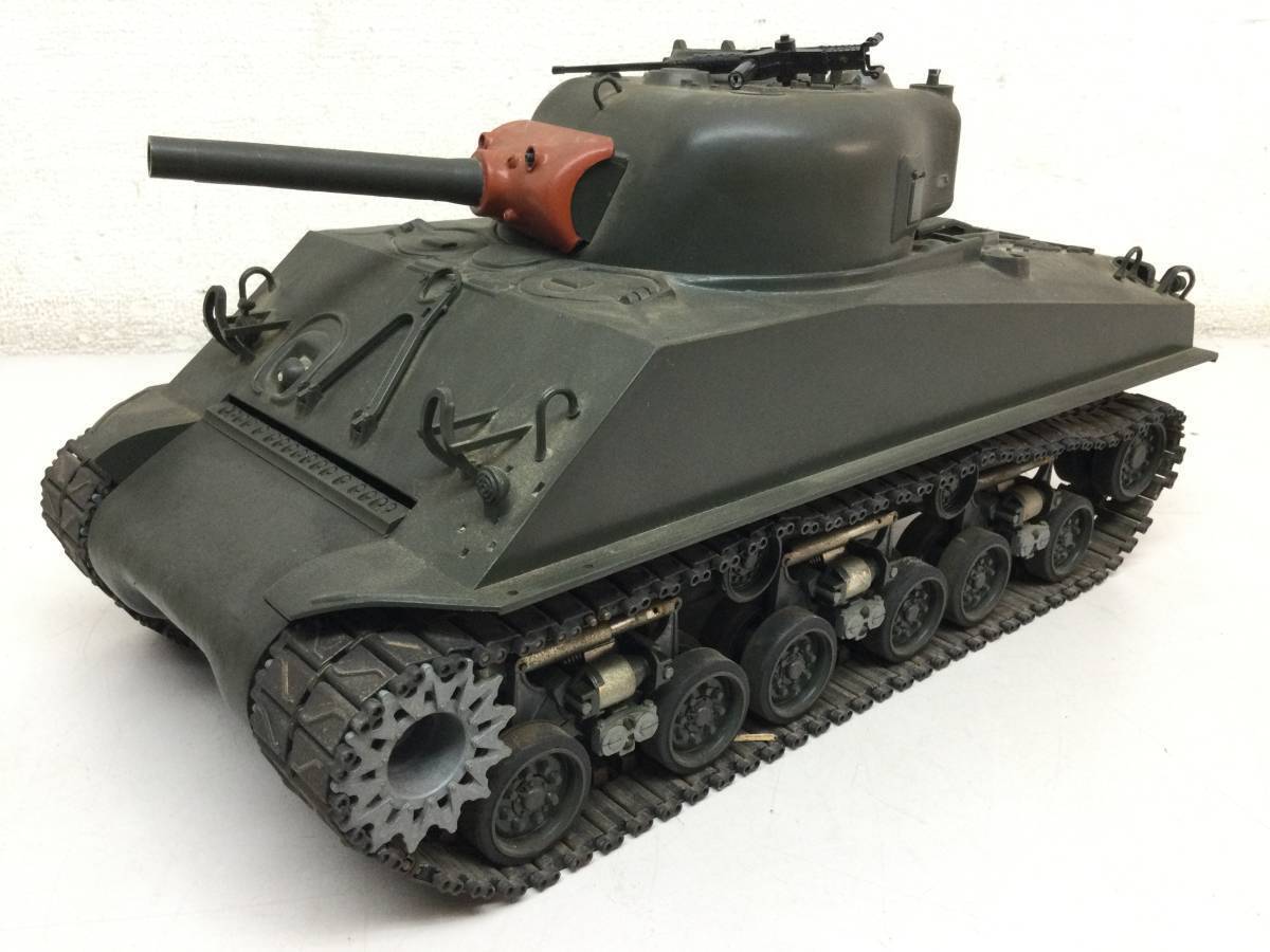早割 旅行 希少!1/16 電動RC TAMIYA タミヤ M4 みあい シャーマン 戦車 戦車、軍用車両