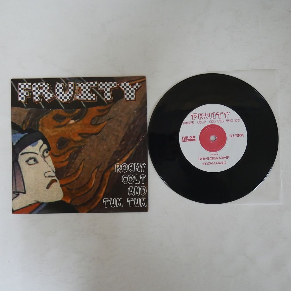 ni) 【カラー盤・青】 Fruity 『Rocky, Colt And Tum Tum』 7