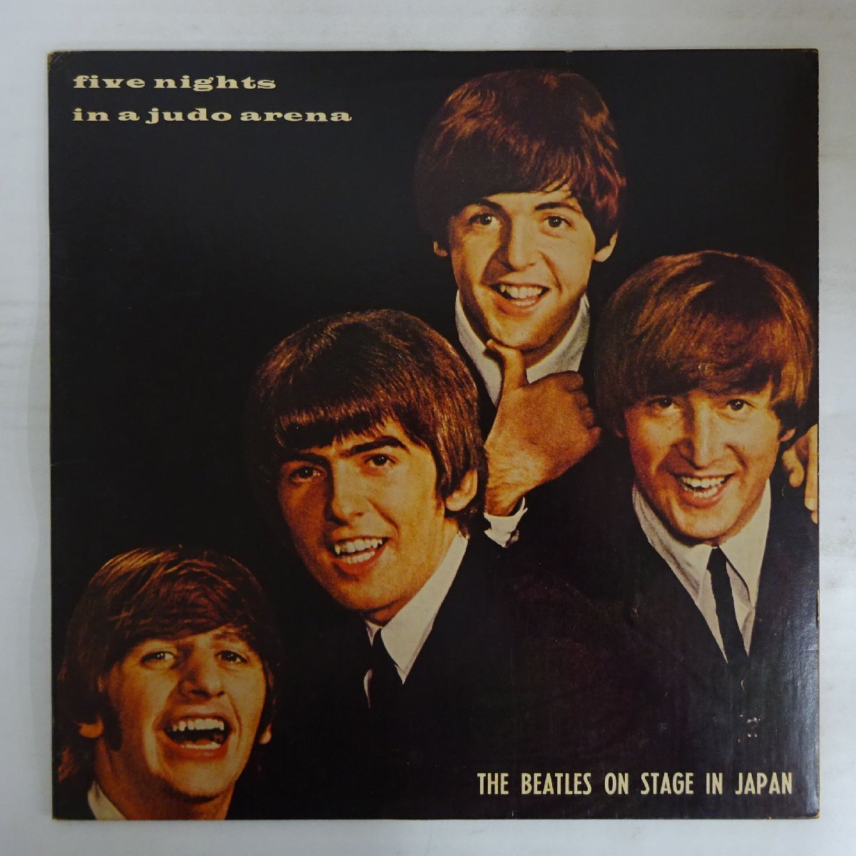 ミュージック THE BEATLES FIVE NIGHTS IN A JUDO ARENA PRIVATE LP RECORD/THE BEATLES/FIVE NIGHTS IN A JUDO ARENA/ON