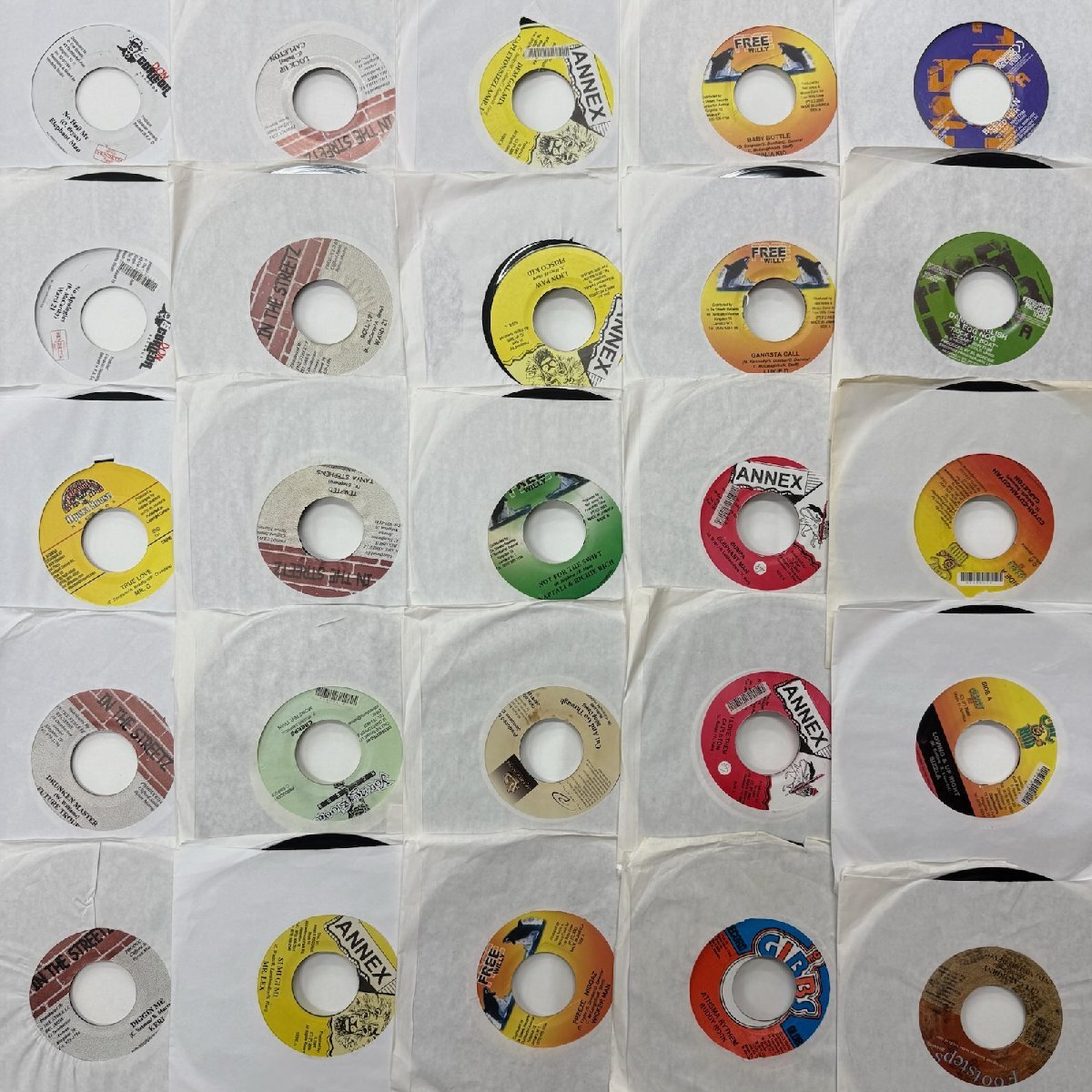 ダンスホールレゲエ7inch306枚セット Yahoo!オークション -「7inch セット」(レゲエ) (ワールド