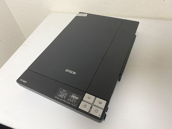 送料無料■EPSON エプソン Colorioカラリオ A4 フラットベッドカラースキャナー GT-S620 Windows10 64bit対応