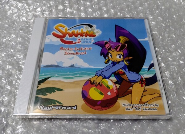 シャンティ:ハーフ・ジーニー ヒーロー サウンドトラック CD Backer Exclusive Kickstarter クラウドファンディング 限定盤