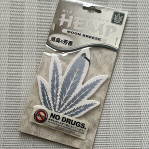 ☆【HEMP】ヘンプ エアーフレッシュナー 消臭 芳香剤 ペーパー ムーンブリーズ 吊り下げ グレー☆