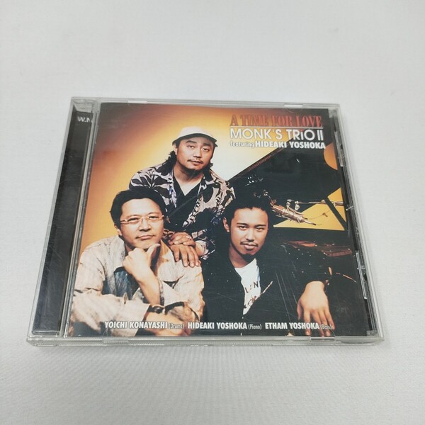 CD MONK’S TRiO II featuring HIDEAKI YOSHIOKA / a time for love タイム・フォー・ラブ 小林陽一 吉岡秀晃 即決 送料込み