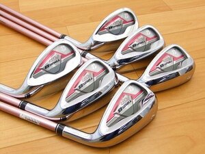 женский розовый Bridgestone *TourB JGR 6шт.@ карбоновый L(b3-7-5)