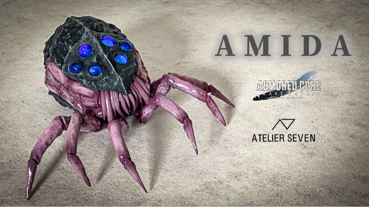 アーマードコア スカーレッドスパイダー再現セット　ワンフェス ガレージキット Amazon.co.jp: アーマード・コア ラストレイヴン スカーレッド