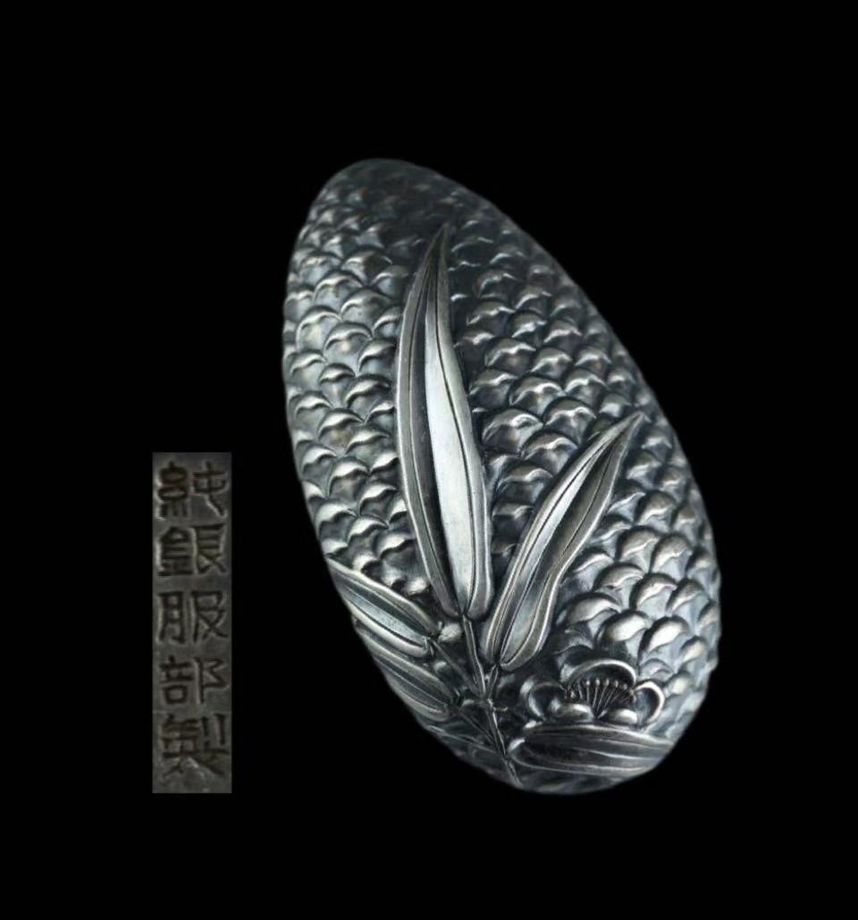 Yahoo!オークション -「茶道具 香合」(銀製) (金属工芸)の落札 Yahoo!オークション -「茶道具 香合」(銀製) (金属工芸)の落札