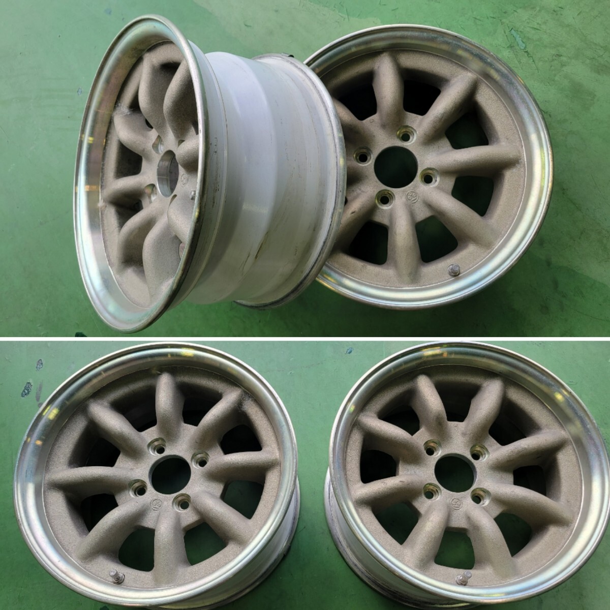 MGF様 専用 テッチン ホイール アイアンヘッド 14インチ PCD 100