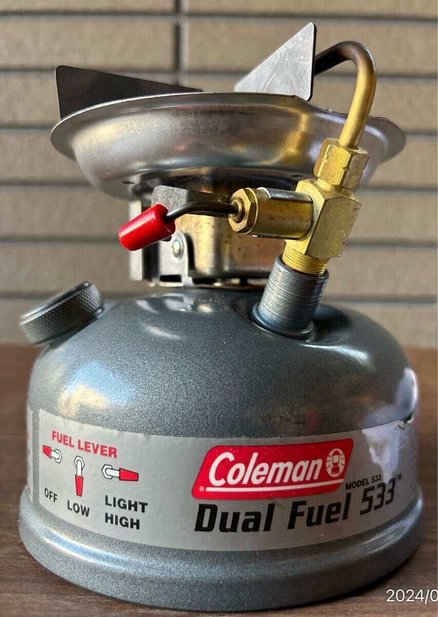 未使用 Coleman Unleaded 533 シングルバーナー 1993年製 Yahoo!オークション -「コールマン ストーブ 533」の落札相場