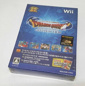 《未開封》Wii ファミコン スーパーファミコン ドラゴンクエスト Ⅰ・Ⅱ・Ⅲ 店頭/併売《ゲーム・60サイズ・福山店》K855