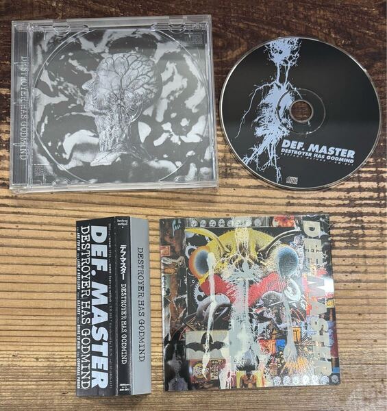 帯付 CD】Def. Master デフ・マスター■Destroyer Has Godmind■DEF MASTER■藤田タカシ DOOM Ryuji Take-Shit COCOBAT■インダストリアル