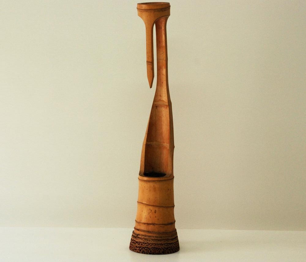 Yahoo!オークション -「池坊 花器」(木工、竹工芸) (工芸品)の Yahoo!オークション -「池坊 花器」(木工、竹工芸) (工芸品)の