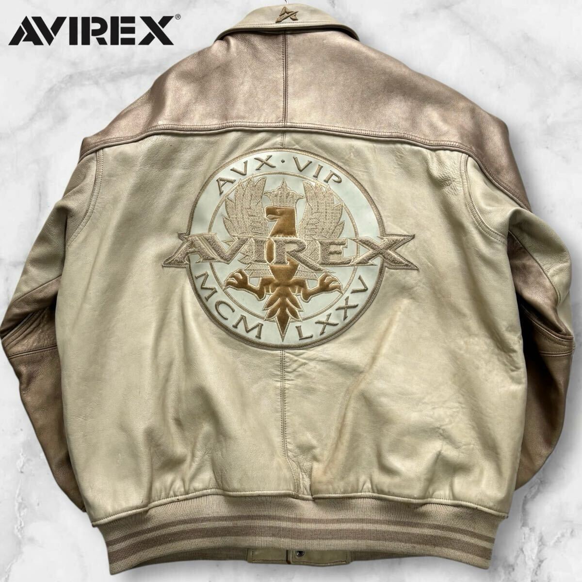 Yahoo!オークション -「avirex アビレックス オールレザー Yahoo!オークション -「avirex アビレックス オールレザー