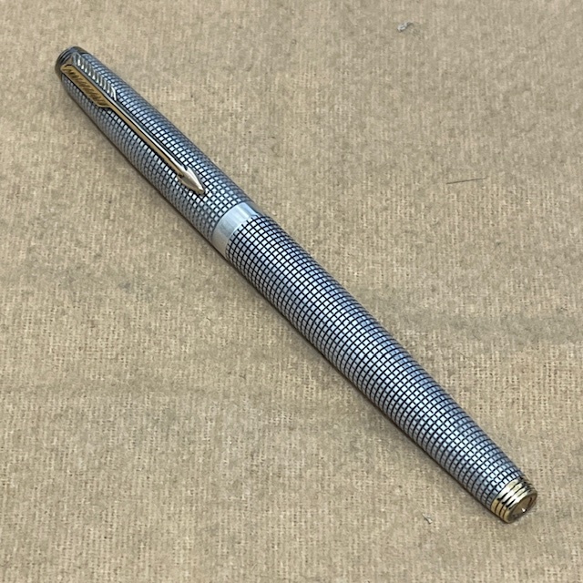 PARKER パーカー STERLING CAP&BARREL U.S.A ペン先14K中古品