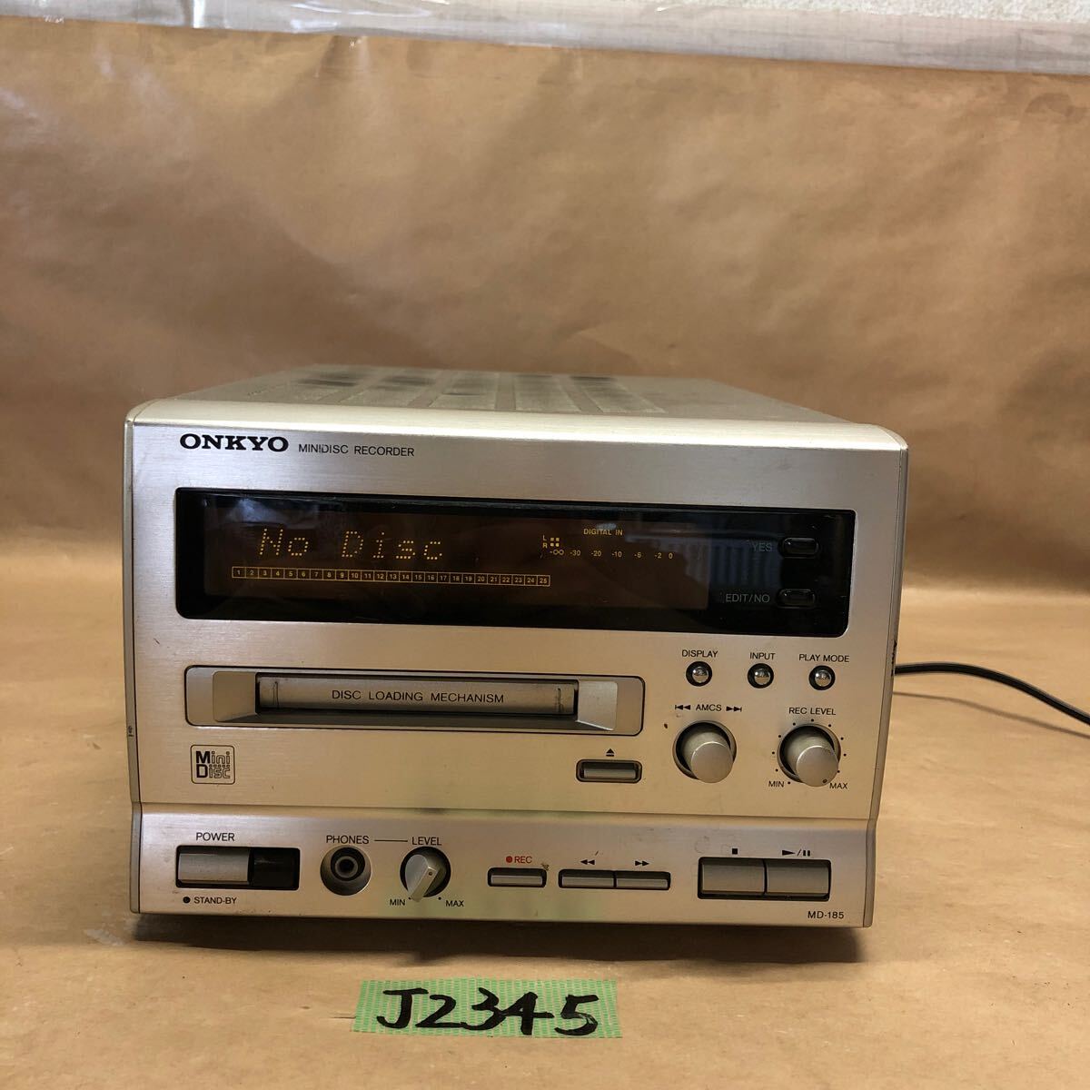 Yahoo!オークション -「onkyo md-185」(MDデッキ) (オーディオ Yahoo!オークション -「onkyo md-185」(MDデッキ) (オーディオ