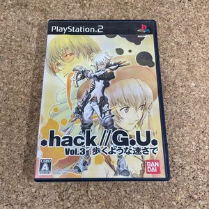 214 PS2 プレイステーション2 .hack//G.U. Vol.3 歩くような速さで