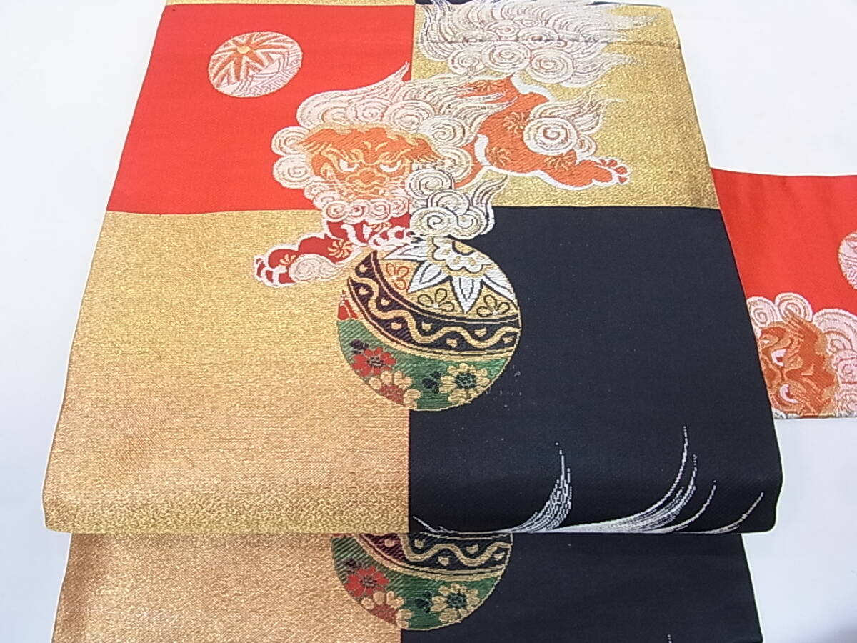 Yahoo!オークション -「:獅子」(帯) (女性和服、着物)の落札相場