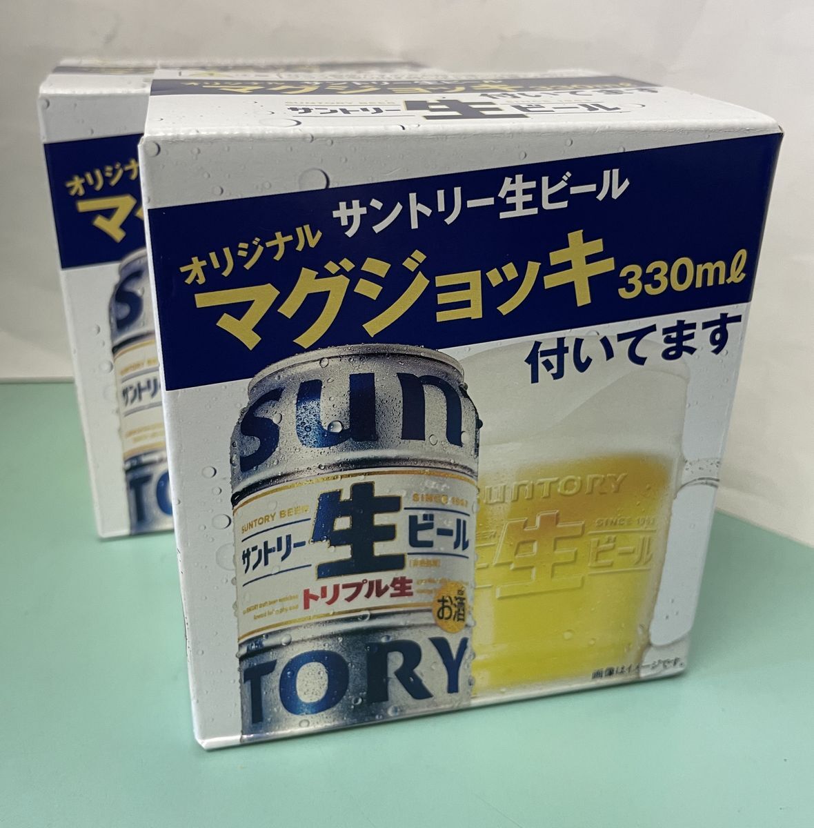 サントリー ジョッキ生純銀メダル 美術品・アンティーク