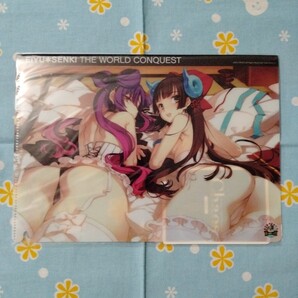 英雄*戦姫 予約 特典 ジパング誘惑 A5 クリアファイル トレカ付き 未開封新品 カオス PR Partner 光 ES-T04P PR ブリタニアの王 アーサー