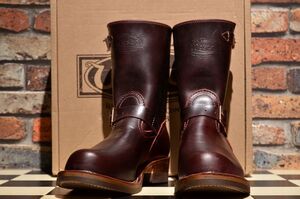 ★☆ Wesco ウエスコ BOSS ボス 8.5E バーガンディー ドメイン 9インチ丈 エンジニアブーツ ☆★