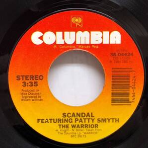 匿名・送料無料! スキャンダル/Scandal EPレコード 「ザ・ウォリアー/The Warrior」 レコードのみ パティ・スマイス/Patty Smyth