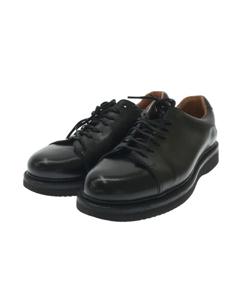 送料無料 Jalan Sriwijaya ジャランスリワヤ ntelligence Shoes インテリジェンスシューズ ローカット レザースニーカー 41 ブラック