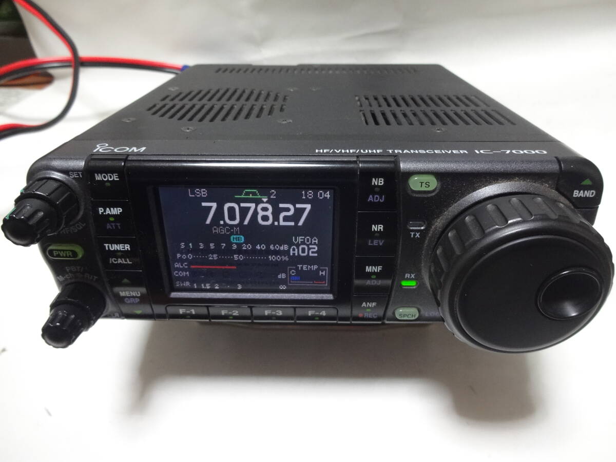 アイコムIC-7000M 50W機 美品 Yahoo!オークション -「ic-7000m」の落札相場・落札価格