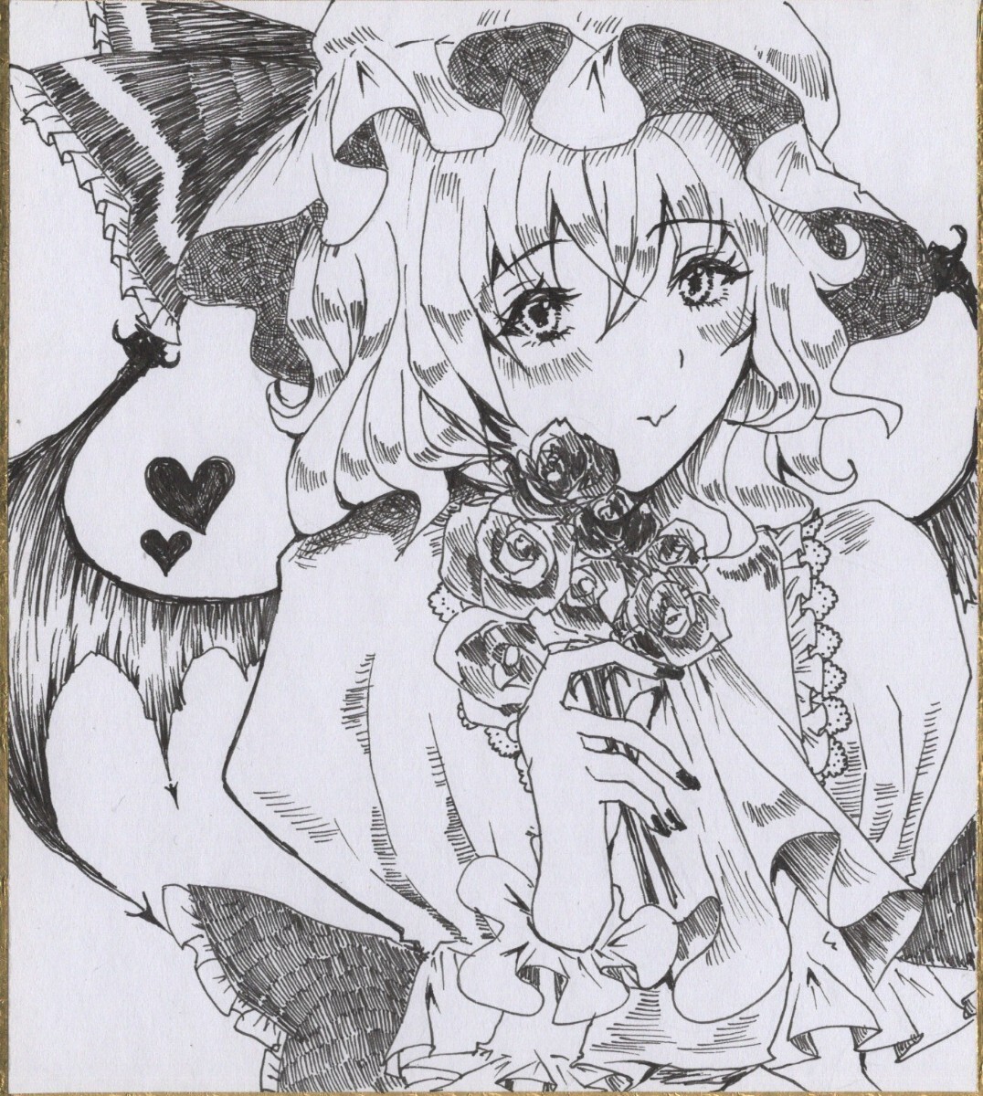 Yahoo!オークション -「東方 レミリアスカーレット」(手描き Yahoo!オークション -「東方 レミリアスカーレット」(手描き