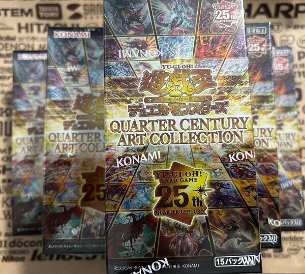 1BOX 新品未開封 国内正規品 遊戯王 デュエルモンスターズ OCG QUARTER CENTURY ART COLLECTION アートコレクション アーコレ クオシク 数9