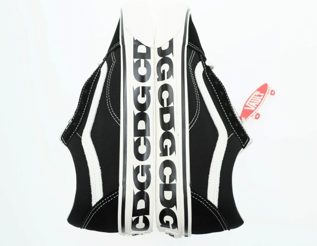バンズ VANS ×CDG シーディージー Old Skool オールドスクール ローカット スニーカー VN0A4P3X60E1 26.5 ブラック ホワイト ▲■250219 バンズ VANS ×CDG シーディージー Old Skool オールドスクール ローカット スニーカー VN0A4P3X60E1 26.5 ブラック ホワイト ▲■250219