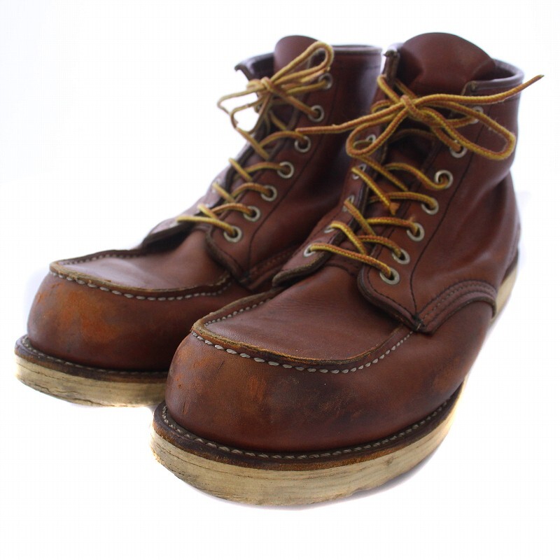 レッドウィング REDWING アイリッシュセッター ワークブーツ ショートブーツ レザー US9.5 27.5cm 茶 ブラウン 9106 /BM メンズ レッドウィング REDWING アイリッシュセッター ワークブーツ ショートブーツ レザー US9.5 27.5cm 茶 ブラウン 9106 /BM メンズ
