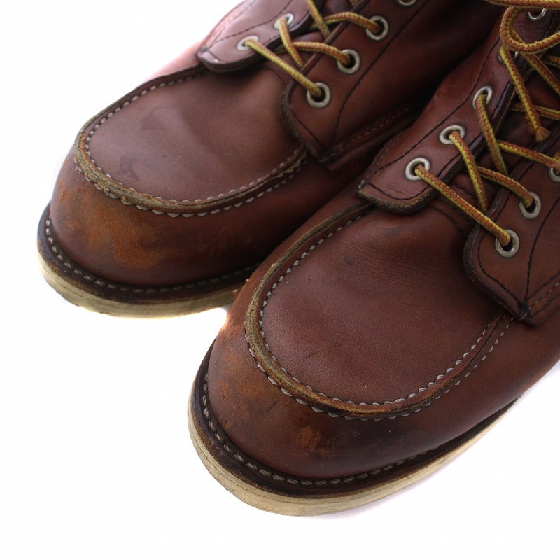 レッドウィング REDWING アイリッシュセッター ワークブーツ ショートブーツ レザー US9.5 27.5cm 茶 ブラウン 9106 /BM メンズ レッドウィング REDWING アイリッシュセッター ワークブーツ ショートブーツ レザー US9.5 27.5cm 茶 ブラウン 9106 /BM メンズ