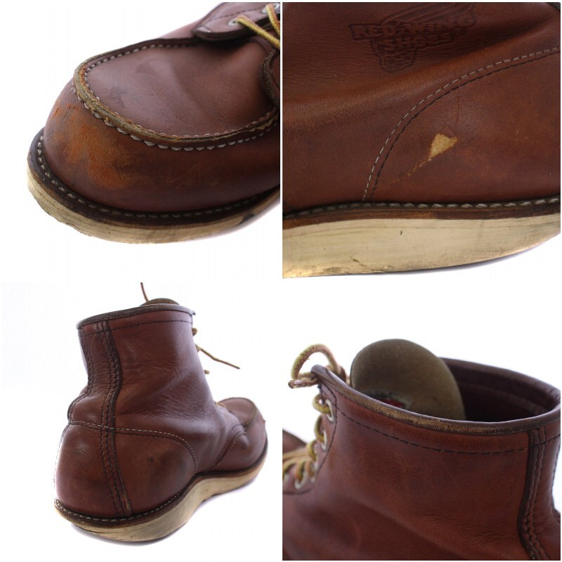 レッドウィング REDWING アイリッシュセッター ワークブーツ ショートブーツ レザー US9.5 27.5cm 茶 ブラウン 9106 /BM メンズ レッドウィング REDWING アイリッシュセッター ワークブーツ ショートブーツ レザー US9.5 27.5cm 茶 ブラウン 9106 /BM メンズ