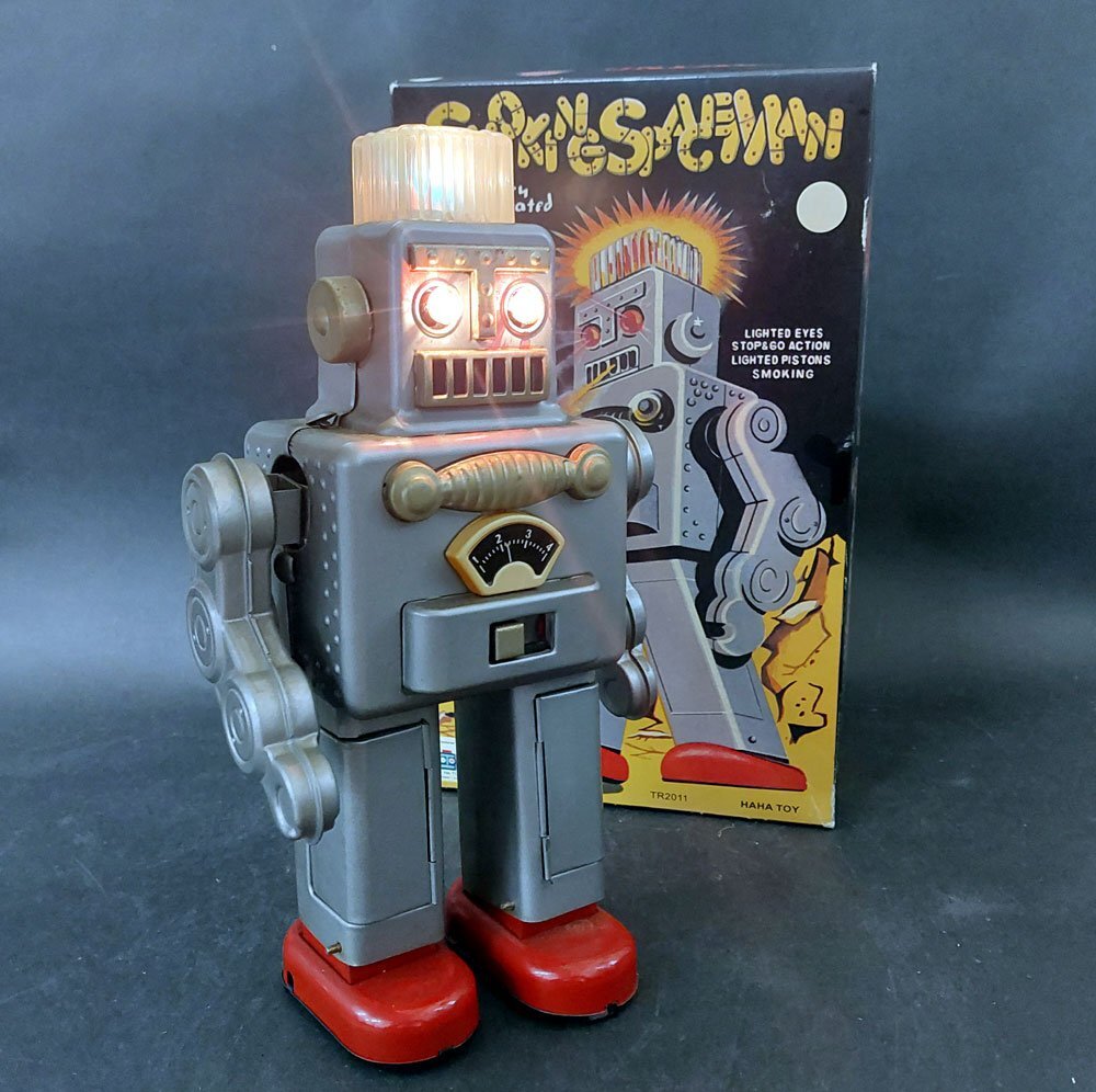 50年代 ブリキ ロボット スペースタンク 吉屋製