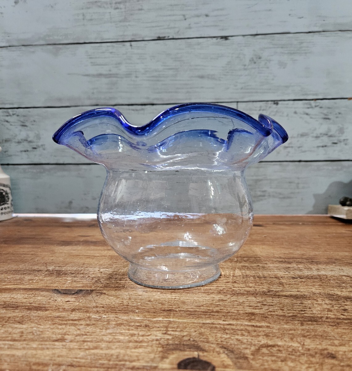 Amazon.co.jp: 特大レトロガラス 猫足 金魚鉢プランター鉢H23