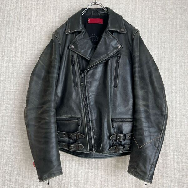 【雰囲気抜群】スペシャル 鬼ヒゲ Levi's RED TAB 牛革 ライダース