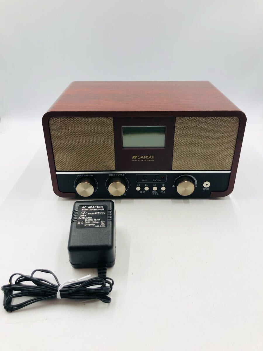 中古】SANSUIサンスイ ドウシシャ 昭和ラヂオ SUR-1 FM/AM 2